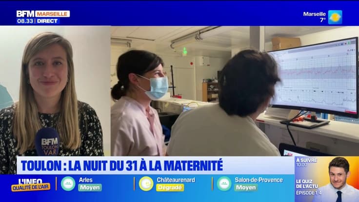 Toulon Sainte-Musse : à 3h57 Léonie est devenu le premier bébé de l'année !
