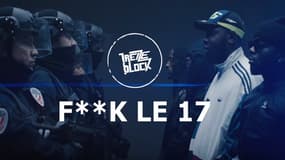 Le groupe 13 Block dans le clip de "Fuck le 17"