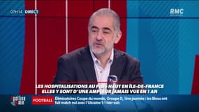 Bruno Mégarbane, chef du service réanimation de l’hôpital Lariboisière à Paris: "Il est possible que nous nous retrouvions dans la même situation qu'en mars 2020"
