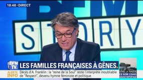 Gênes: les familles françaises dans la peine (2/2)