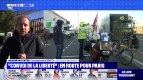 "Convoi de la liberté": un cortège d'une centaine de personnes vient de quitter Nice en direction de Paris