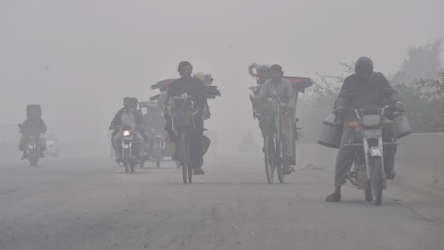 Épisode de pollution le 21 novembre 2019 à Lahore au Pakistan