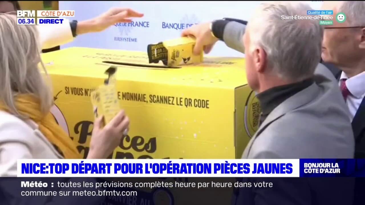 Nice: Top Départ Pour L'opération Pièces Jaunes En Présence De Brigitte ...