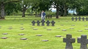 Le cimetière militaire allemand situé à La Cambe (Calvados) le mardi 4 juin 2024.