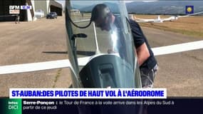 Saint-Auban : l'équipe de France de vol en planneur en entrainement 