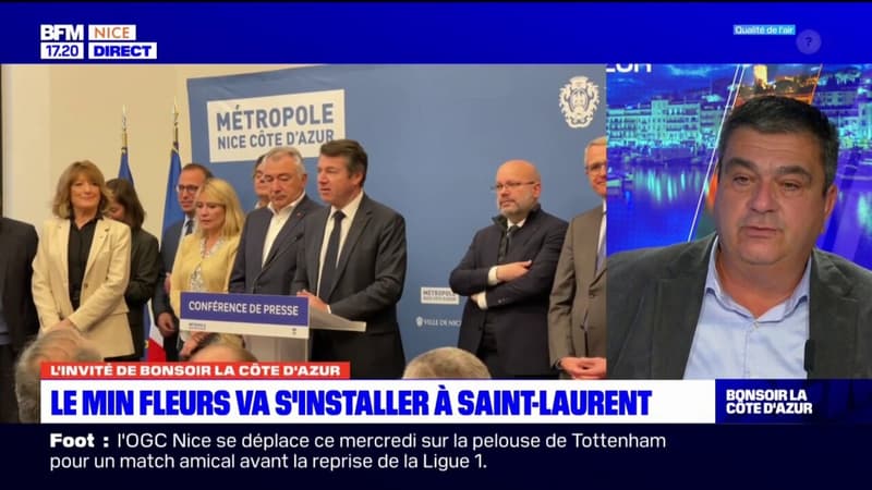 Saint-Laurent-du-Var: le futur site du Marché d'intérêt national (MIN) Fleurs "pas adapté"?