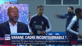 -	Gallas : "On sent désormais que Varane est celui qui commande la défense française"