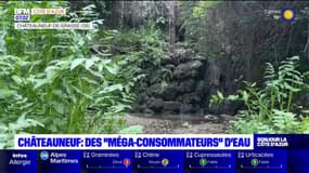 Châteauneuf-de-Grasse: le maire dénonce les "méga-consommateurs" d'eau