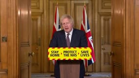 Le Premier ministre Boris Johnson lundi 8 mars 2021