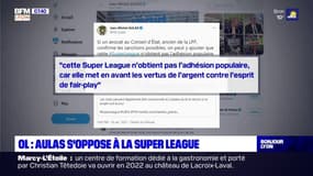 OL: Jean-Michel Aulas s'oppose à la création de la Super League