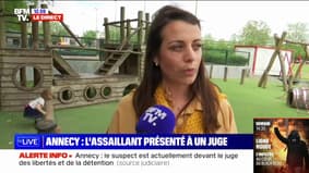 "C'est traumatisant": les habitants d'Annecy viennent se recueillir sur le lieu de l'attaque au couteau 