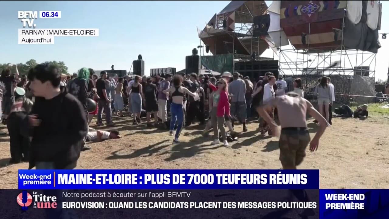 Maine-et-Loire: près de 7.000 fêtards rassemblés pour la rave-party non ...