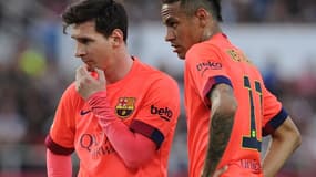 Messi et Neymar