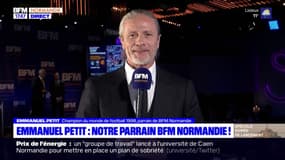 L'ancien footballeur Emmanuel Petit est le parrain de BFM Normandie