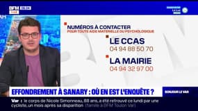 Effondrement à Sanary-sur-Mer: où en est l'enquête?