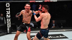 Max Holloway face à Calvin Kattar