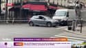 Samedi dans Paris, une voiture a refusé de se soumettre à un contrôle de police