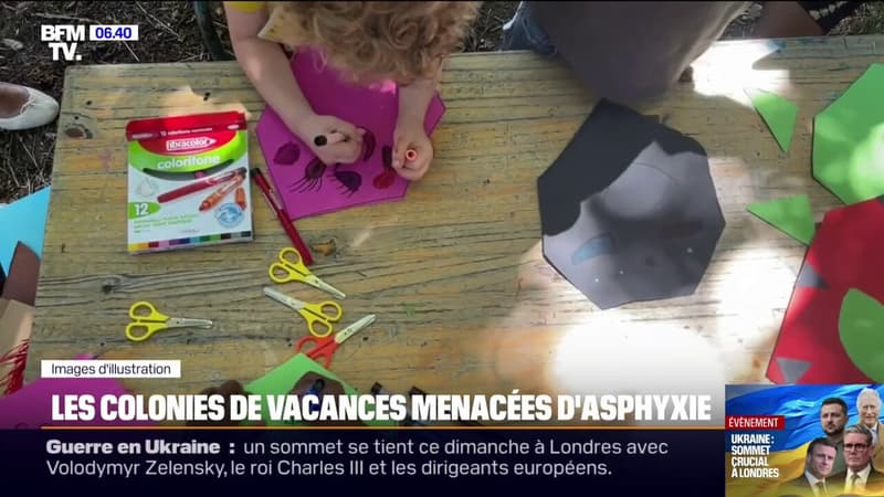 Colonies de vacances: en manque de financement près de 1.000 structures sont menacées de fermeture