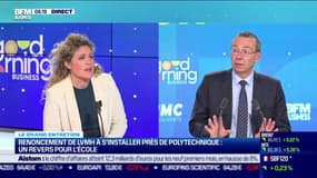 Éric Labaye, Président de l'École polytechnique,sur le retrait de LVHM