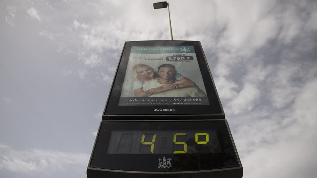 Espanha e Portugal atingidos por calor escaldante, até 44°C previstos para esta quarta-feira