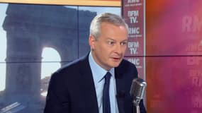 Bruno Le Maire était l'invité de BFMTV et RMC ce lundi. 