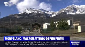 Au Mont-Blanc, Emmanuel Macron est attendu de pied ferme
