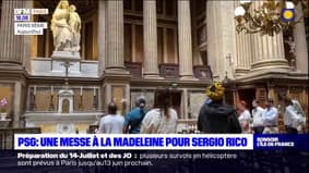 PSG: une messe en l'église de la Madeleine à Paris pour Sergio Rico