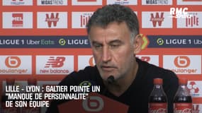 Lille - Lyon : Galtier pointe un "manque de personnalité" de son équipe