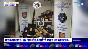 Les Andelys: un fiché S arrêté avec un arsenal