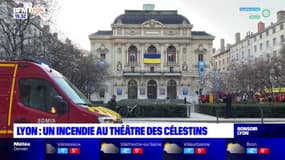 Lyon: un incendie au théâtre des Célestins