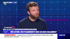 Aurélien Boudon (Solidaires): "Si on augmente les salaires, on génère des cotisations supplémentaires"