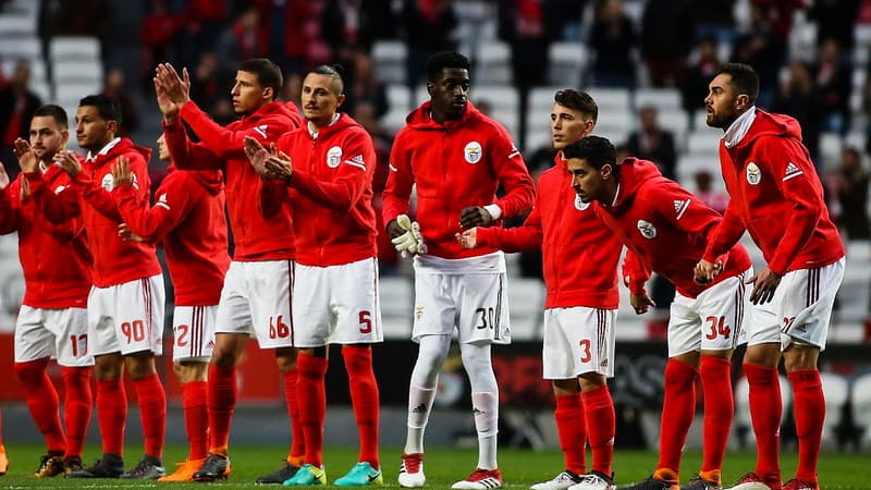 Les joueurs de Benfica