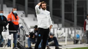 L'entraîneur portugais André Villas-Boas, à Marseille le 16 octobre 2020