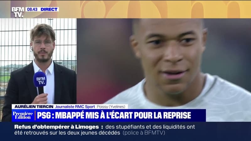 PSG: Kylian Mbappé de nouveau écarté pour la reprise de l'entraînement
