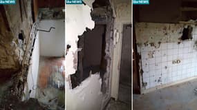 Des images de l'intérieur de l'appartement de Saint-Denis, visé par un assaut de la police mercredi 18 novembre.