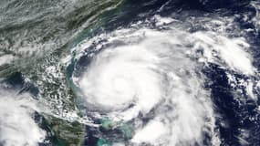 L'ouragan Humberto vu de l'espace, le 15 septembre 2019.