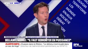 Budget de la défense: "Nous soutiendrons tout ce qui permettra de donner à nos forces armées les moyens de leurs missions", assure François-Xavier Bellamy (LR)