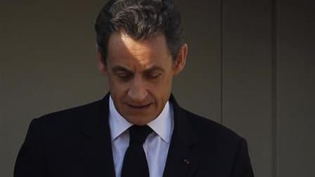 Nicolas Sarkozy est attendu ce mardi à Bordeaux pour un bilan de la politique du gouvernement en matière de lutte contre la fraude sociale, un thème qui pourrait s'imposer comme un des grands débats de la campagne électorale de 2012. /Photo d'archives/REU