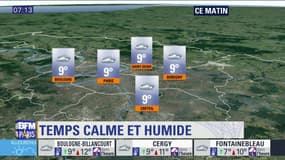 Météo Paris Île-de-France du 23 décembre: Temps calme et humide aujourd'hui