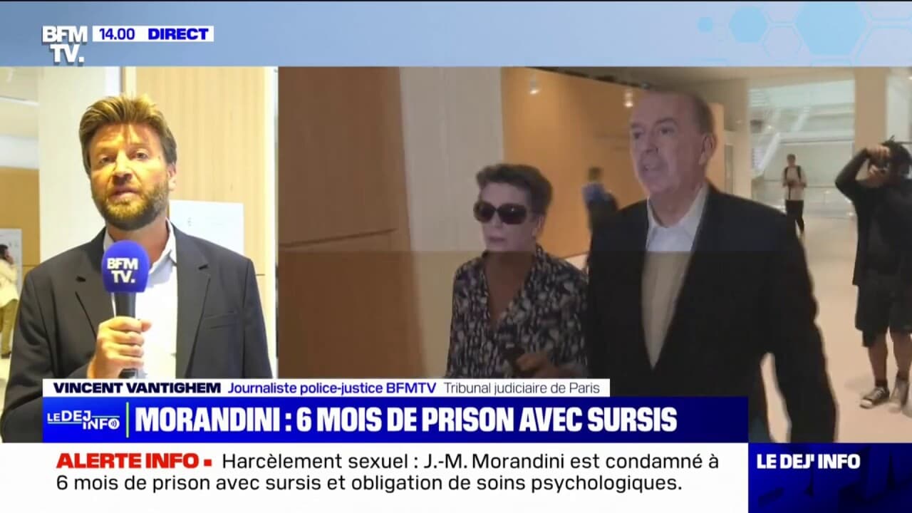 Jean Marc Morandini condamné à mois de prison avec sursis pour harcèlement sexuel