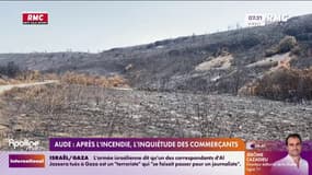 Incendie dans l'Aude : les commerçants redoutent un été noir