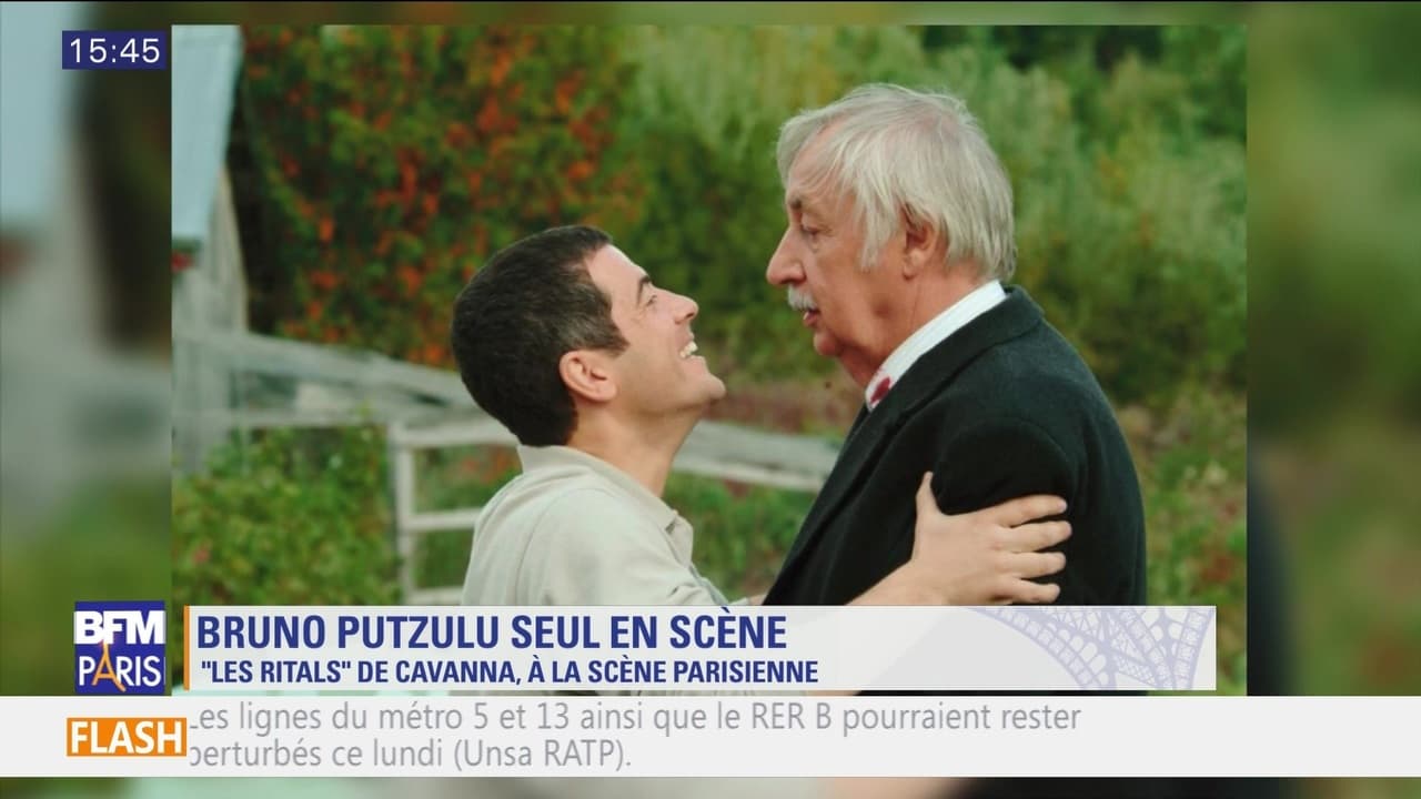 Scènes sur Seine: Bruno Putzulu seul en scène