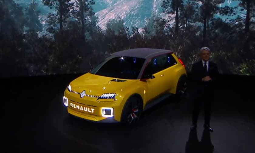 La R5 Est De Retour Renault Devoile Un Prototype Electrique De La Mythique Citadine