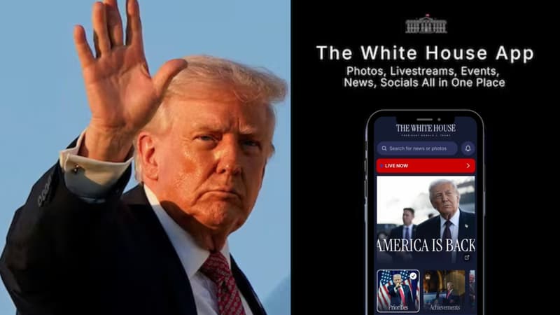 L’application officielle de la Maison Blanche est un outil à la gloire de Donald Trump, elle permet aussi de dénoncer des personnes à la police de l’immigration et traque ses utilisateurs en permanence