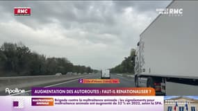 Autoroutes: la nationalisation, une solution? 