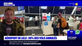 Aéroport de Lille: 50% des vols perturbés ce jeudi