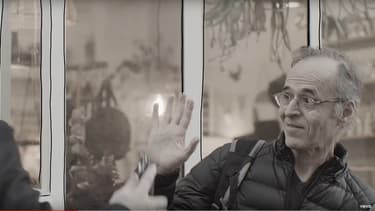 Jean-Jacques Goldman dans le clip de Patrick Fiori, "Les gens qu'on aime".