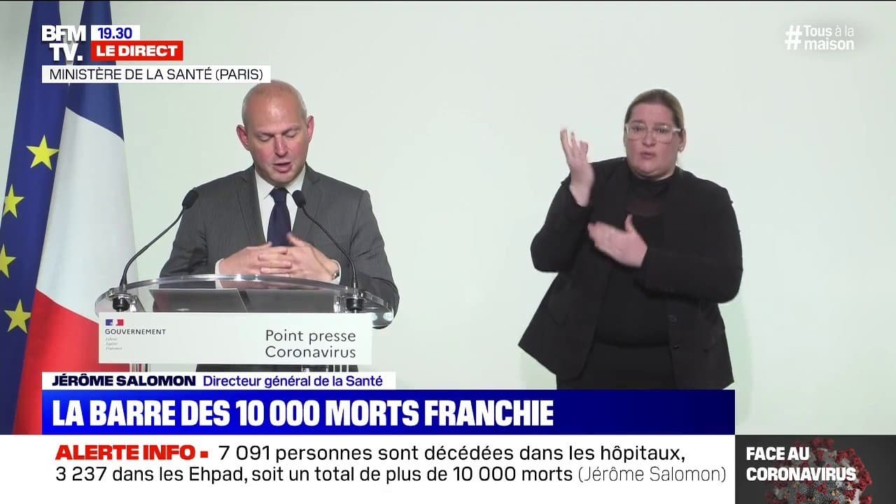 Coronavirus Jérôme Salomon appelle les Ehpad "à remonter le plus vite