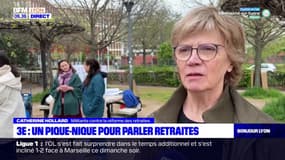 Un pique-nique a été organisé dimanche à Lyon pour parler des retraites