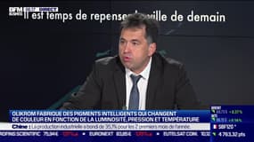 La pépite: OliKrom fabrique des pigments intelligents qui changent de couleur en fonction de la luminosité, pression et température, par Lorraine Goumot - 15/03